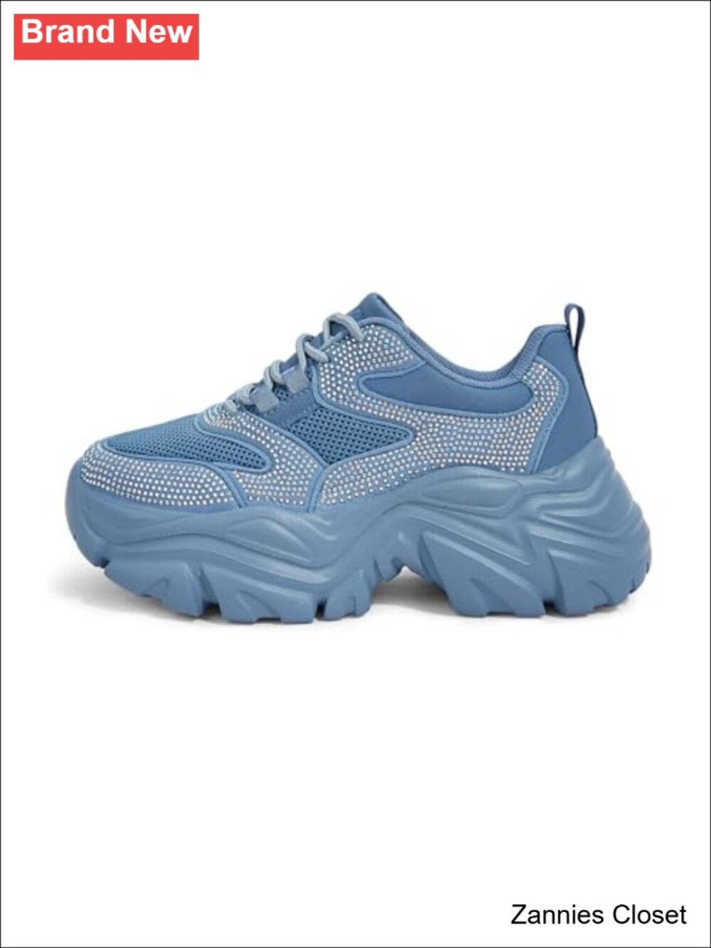 ✨ Chunky Platform Sneakers for Women Comfortable Wedge Walking Shoes